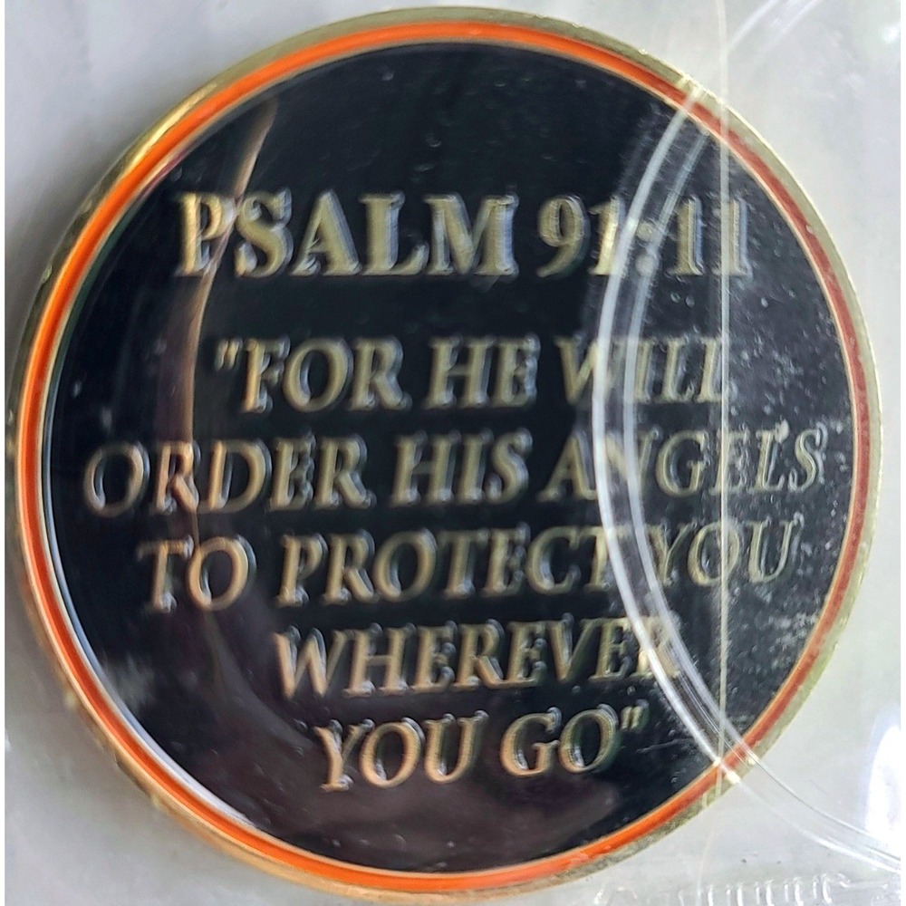 Las Vegas Metro Police Department Strong Challenge Coin October 1 Psalm 91:11